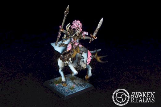 Wood Elves Noble japanese cherry blossom style by Awaken Realms