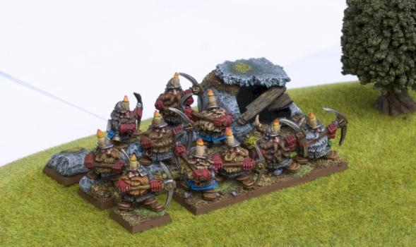 Dwarf Miners by Kota