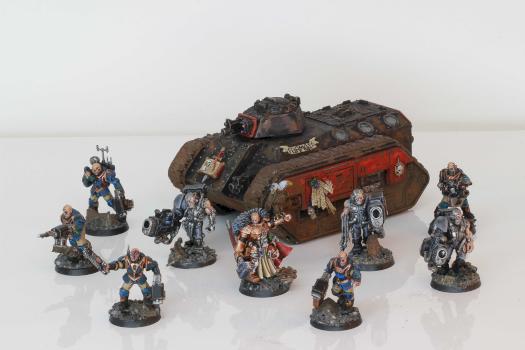 Coteaz Warband + Chimera by Moss