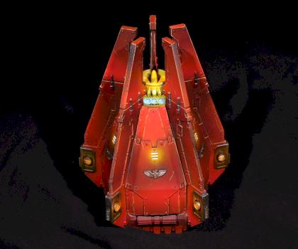 Blood angels drop pod by nazgash