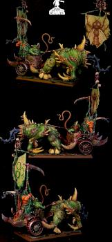 NurgleChaoc Chariot by slawek