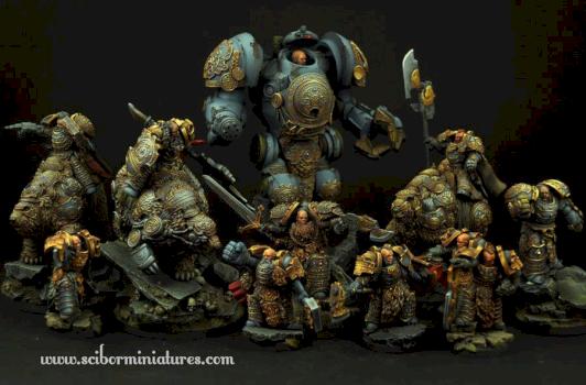 Sci Fi Celtic Warriors by Scibor