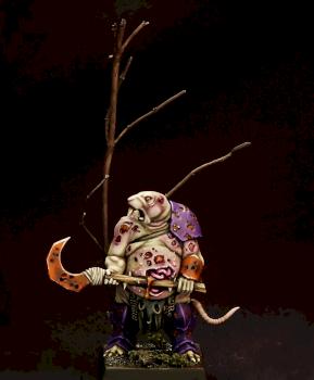 Skaven Pestilens Warlord by hannanibal