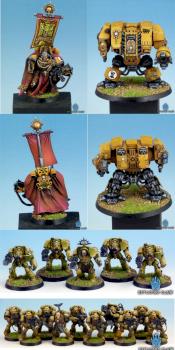 Black reach space marines imperial fists by ErethilClaw