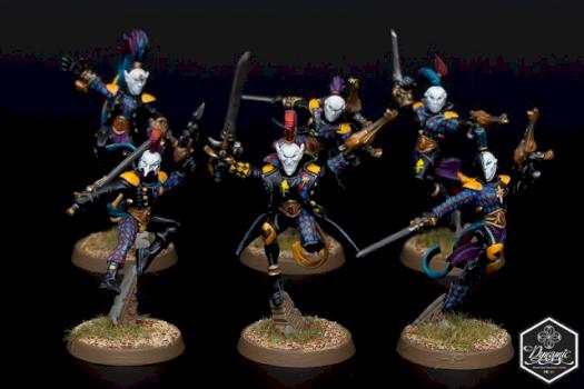 Harlequin Troupe by dynamic168