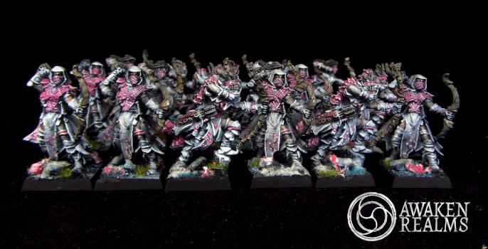 Wood Elves Waywatchers japanese cherry blossom style by Awaken Realms