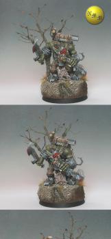 Ork Kommando boss Snikrot by nels0nmac