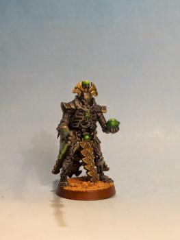 Necron Lord by Abrethor