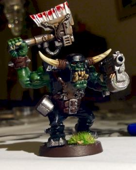 Ork nob by Darthmauled
