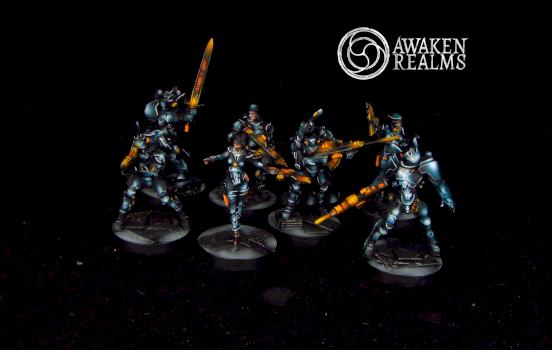Infinity Icestorm Panoceania army by Awaken Realms