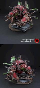Chaos Space Marine Maulerfiend by SavageDPainting