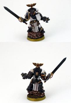 Black Templar Captain by setenza
