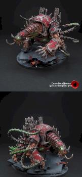 Chaos Space Marine Maulerfiend by SavageDPainting