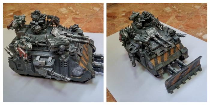 dark angel predator annilator tank by WarhammerJo