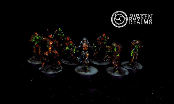 Infinity Icestorm Nomads army by Awaken Realms