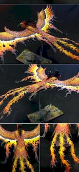 High Elf Flamespyre Phoenix by Ehson