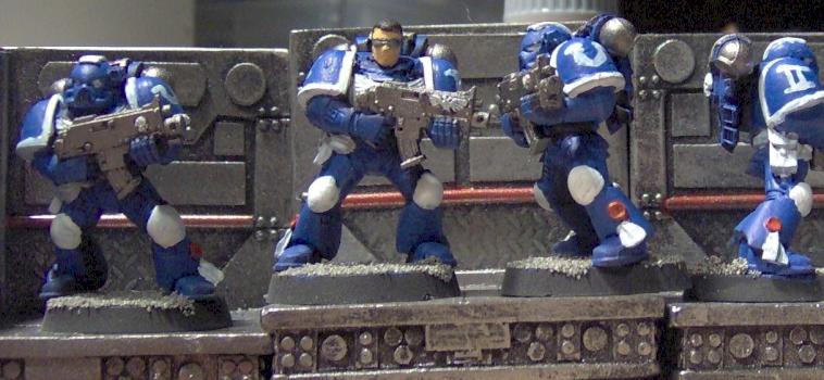 40K Space Marines by Luke Styer