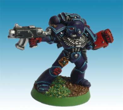 Crimson Fists Veteran Captain by Caliban