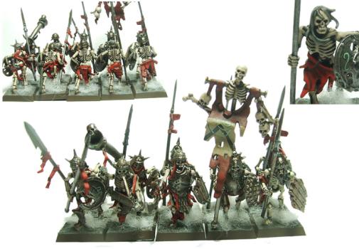 Vampire Counts Skeleton Warriors by warcry studio
