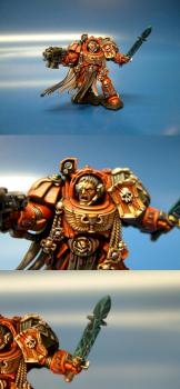 Space Hulk: Blood Angels Sargeant Lorenzo by TheSi83