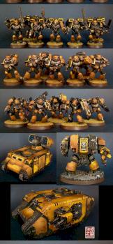 space marines army by caiman