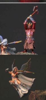 Winged Thief vs Doom Axe by Zippy56