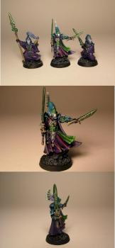 Farseer with Warlock Bodyguard by TheSi83