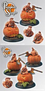 Halloween Promo Model - Pumpkin Slayer Dwarf by Scibor