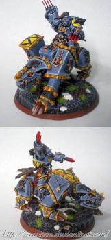 Space Wolves Mecha Canis Wolfborn by Zuzu
