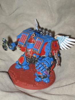 Librarian Furioso with Sanguinius Wings by Raton