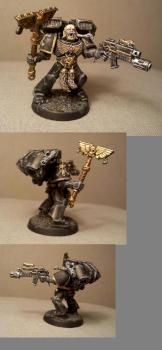 Space Wolves Wolf Priest by Ulfwerener