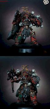 Lord of Khorne in Terminator Armour by JakubLotharSzygulski
