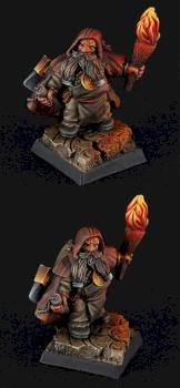 Dwarf Sapper from Scibor Monstrous Miniatures by olivka