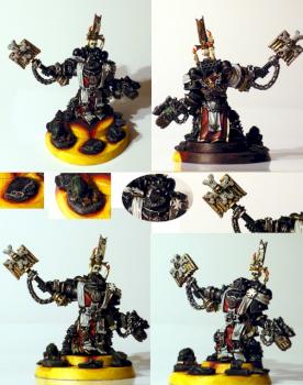 Black Templars Chaplain Grimaldus by FiloSganga