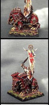 CHAOS STANDARD BEARER ON JUGGERNAUGTH by Vidal
