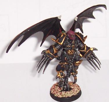 Winged Khorne Chaos Lord by RazorMind