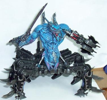 My attempt at a Tzeentch Soul Grinder by RazorMind