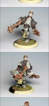 Warmachine Protectorate of Menoth Repenter Warjack by arogers907