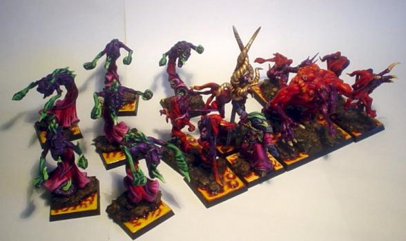 Herald,Flamers,Horrors of Tzeentch by WY ZNAWCA