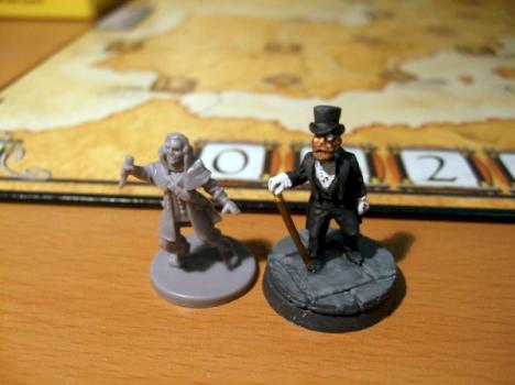 Fury of Dracula miniature I painted to replace Van Helsing by Byteknight