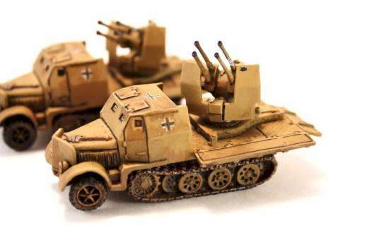 15mm Flames of War Armored Quad 2cm by Blitzkrieg studios