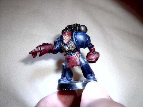 WIP space marine by Freelander99