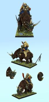 Rhinox Rider by Ivar Woden