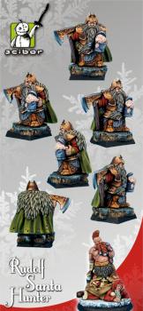 Dain Iron Tankard Dwarf Lord Scibor Monstrous Miniatures by Scibor