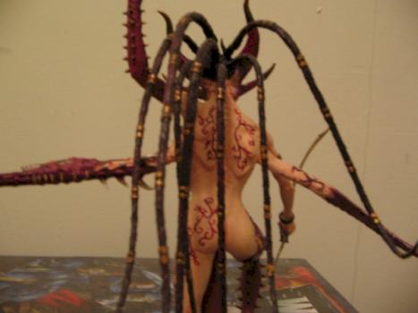 Zarkanel's back tattoo by Yilia the pale Wolf