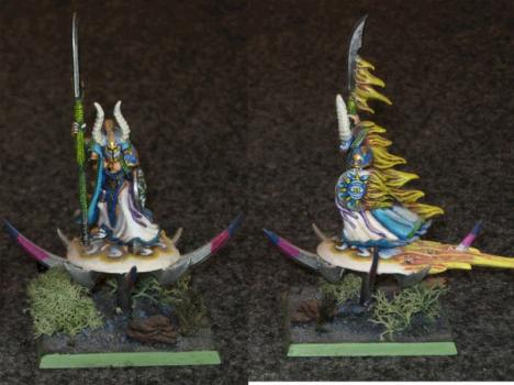Chaos lord of Tzeentch by Nomada