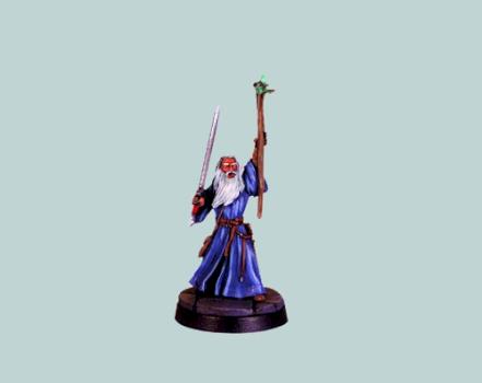 gandalf in the Moria by captainbigleux