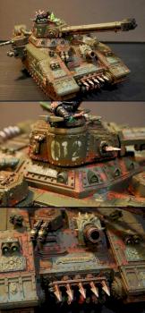 Defiled Chaos Baneblade [Flammer Variant] by LuckyNo.5