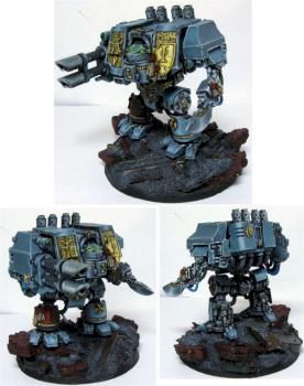 Grey Knight Dreadnought by TauVictor