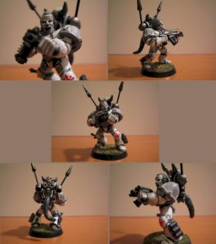 Warhammer 40K Chaos Space Marine by Jahrome